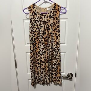 Leopard print Calvin Klein dress